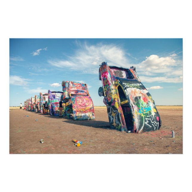 Impression Photo Ranch Cadillac (Devant)