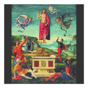 Impression Photo Raphael Résurrection de Jésus-Christ Art