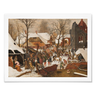 Impression Photo Recensement à Bethléem