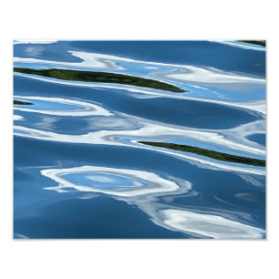 Impression Photo Réflexions sur l'eau
