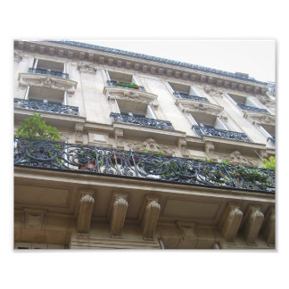 Impression Photo Regard sur les balcons français