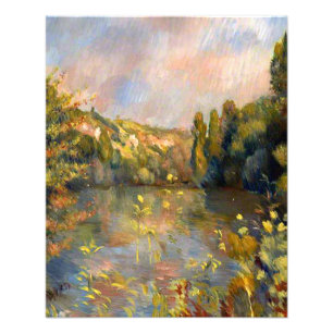 Impression Photo Renoir - Lakeside, paysage