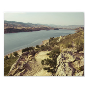Impression Photo Réservoir Horsetooth Colorado