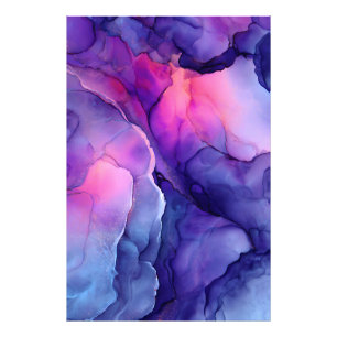 Impression Photo Résine fluide Jewel Tone nébuleuse lumineuse