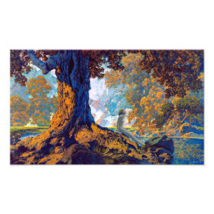 Impression Photo Rêvant Maxfield Parrish
