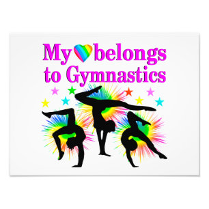 IMPRESSION PHOTO RÊVE DE LA GYMNASTIQUE