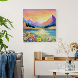 Impression Photo Rêves au Sanctuaire du Lac des Montagnes