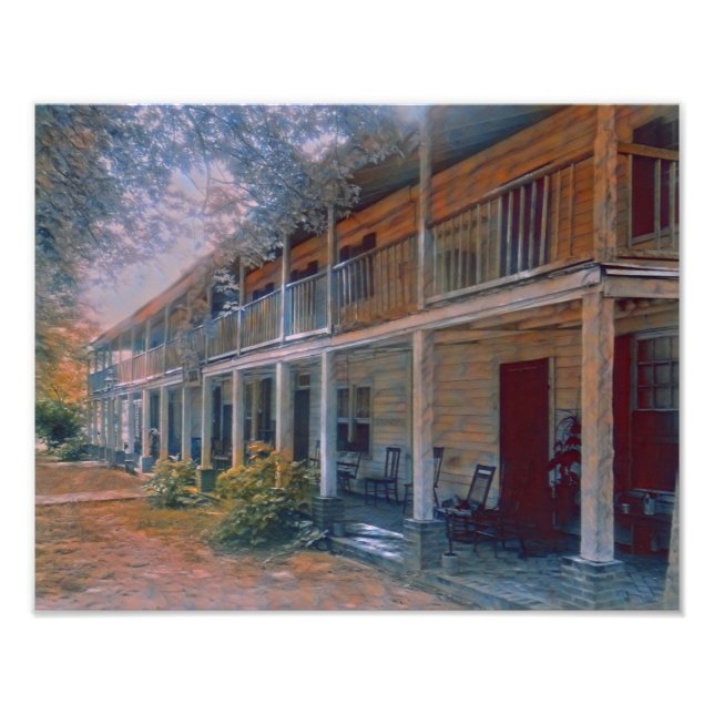 Impression Photo Rice’s-Hughlett’s Tavern c. 1935 (Devant)