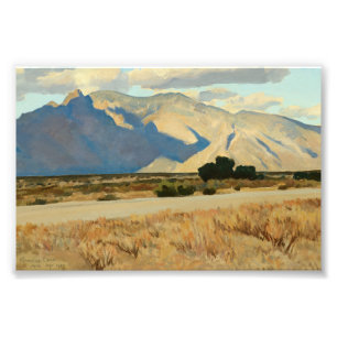 Impression Photo Ridge and Rillito, Arizona par Maynard Dixon