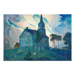 Impression Photo Ridge Church, 1936 par Newell Convers Wyeth