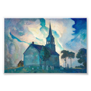 Impression Photo Ridge Church par Newell Convers Wyeth