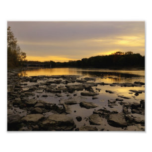 Impression Photo Rivière Sunrise
