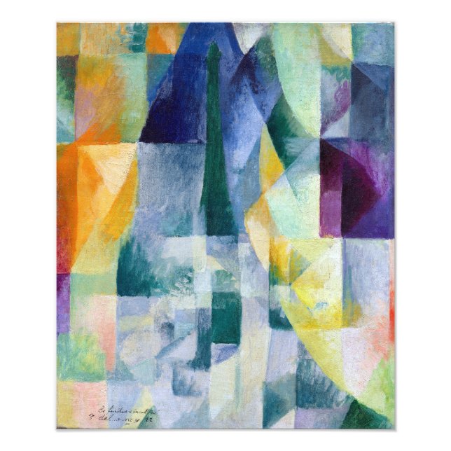 Impression Photo Robert Delaunay Fenêtres simultanées (Devant)
