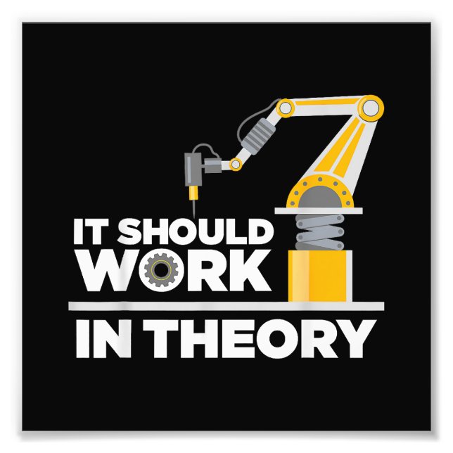 Impression Photo Robotique Drôle Art Pour Hommes Enfants Robot Robo (Devant)