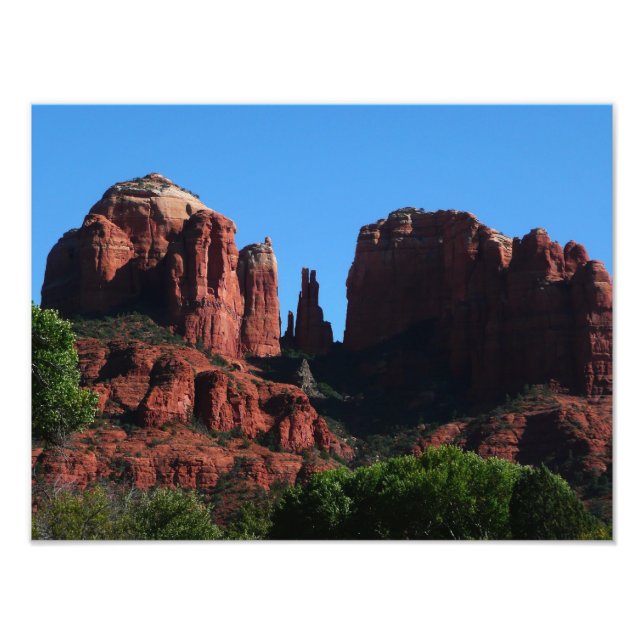 Impression Photo Rocher de la Cathédrale à Sedona Arizona Monument (Devant)