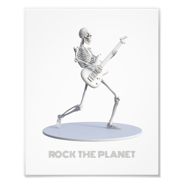 Impression Photo Rock The Planet (Devant)