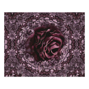 Impression Photo Rosace Mandala