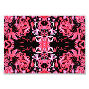 Impression Photo Rose dans les ténèbres