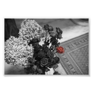 Impression Photo Rose gothique optimiste