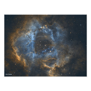 Impression Photo Rosette Nebula par Eric Dreher, astrophotographe