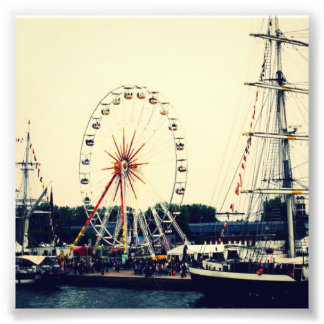 Impression Photo Roue française Ferris