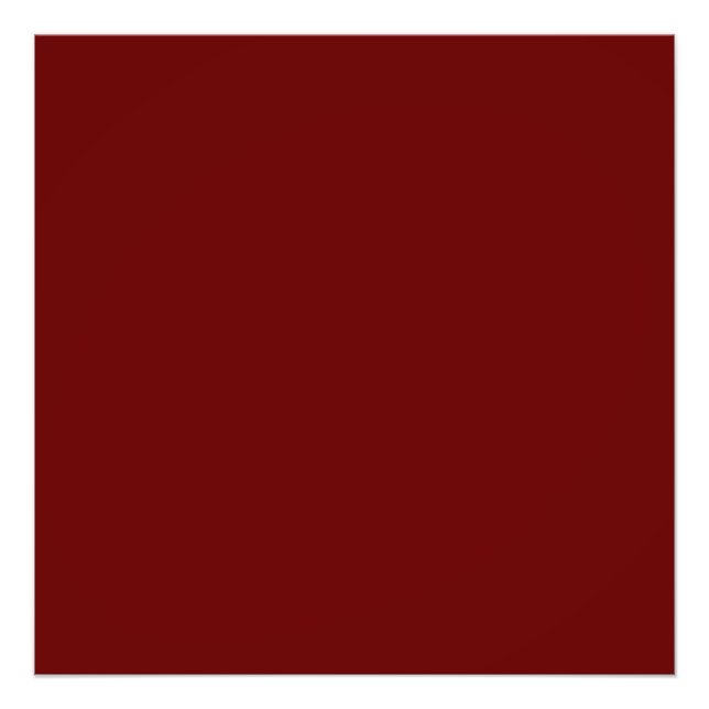 Impression Photo Rouge sanguin (couleur solide) (Devant)