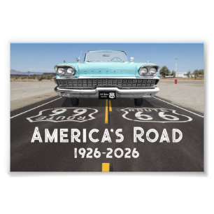 Impression Photo Route 66 centenaire
