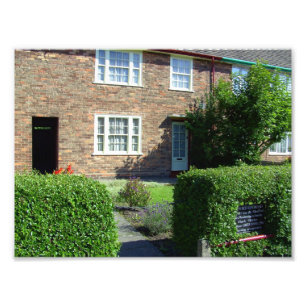 Impression Photo Route de 20 Forthlin. Maison d'enfance de Paul