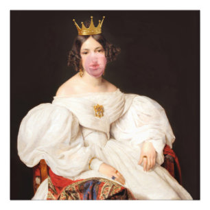 Impression Photo Royal Bubble Gum Diva