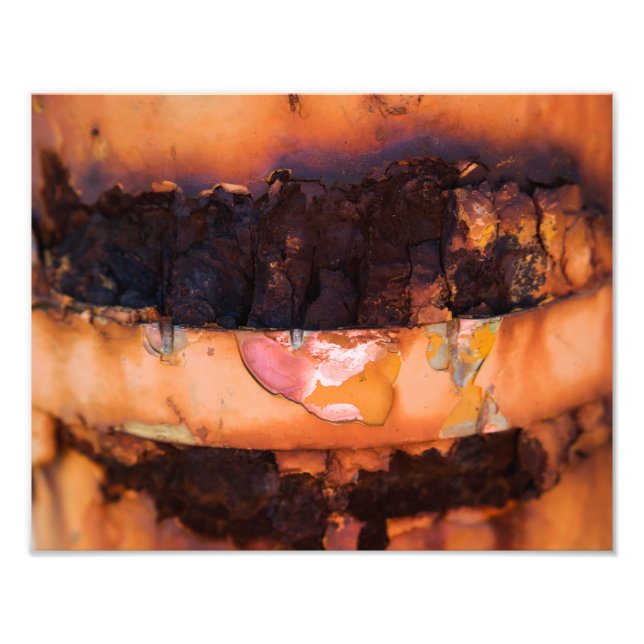 Impression Photo Rustscape Grunge (Devant)