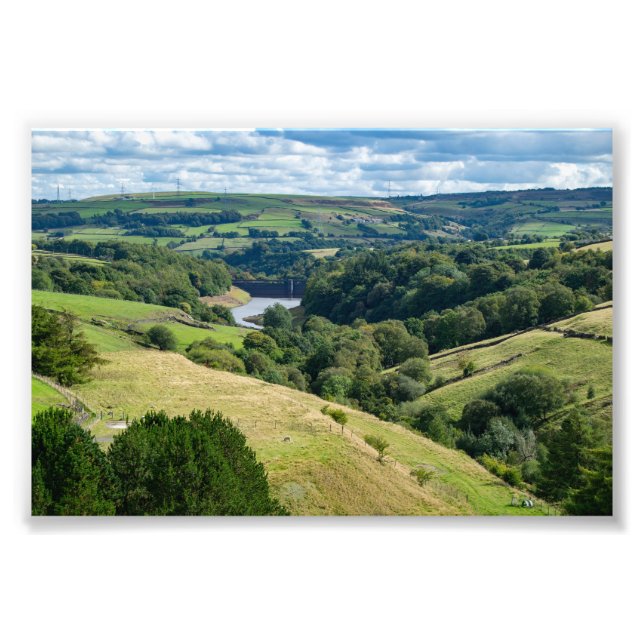 Impression Photo Ryburn Valley et Dam (Devant)