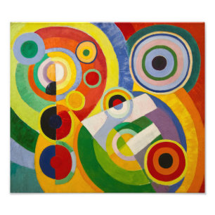 Impression Photo Rythme, Joie de vivre   Robert Delaunay  