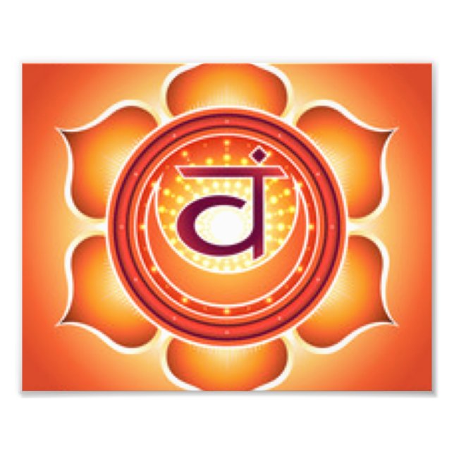 Impression Photo Sacral Chakra (Devant)