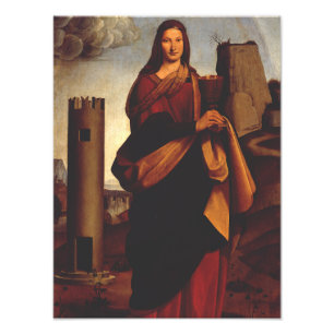 Impression Photo Saint Barbara par Giovanni Antonio Boltraffic io