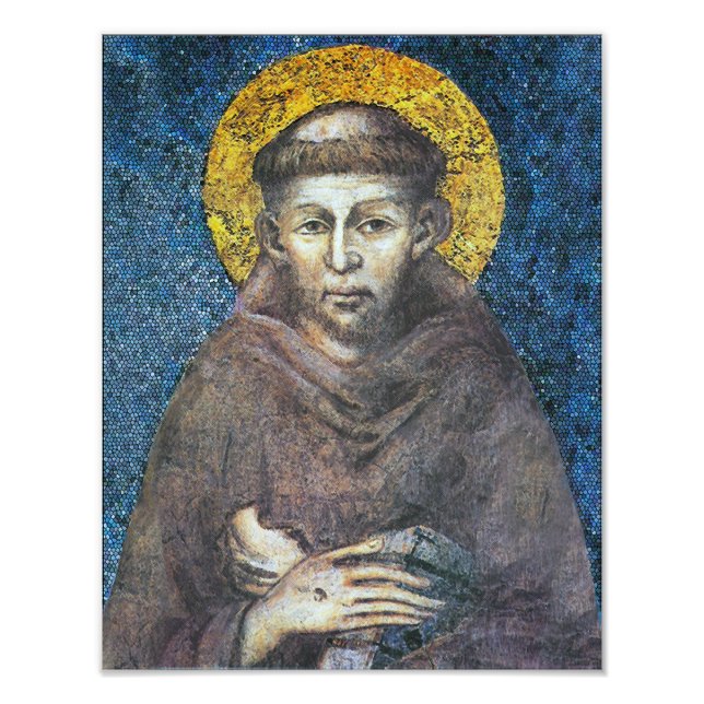 Impression Photo Saint François d'Assise (Devant)