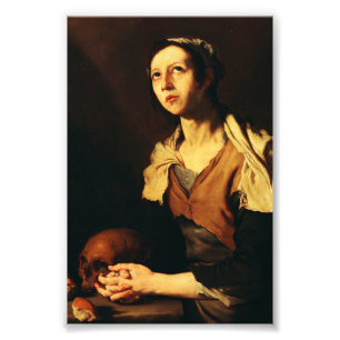 Impression Photo Sainte Marie l'Égyptienne par Jusepe de Ribera
