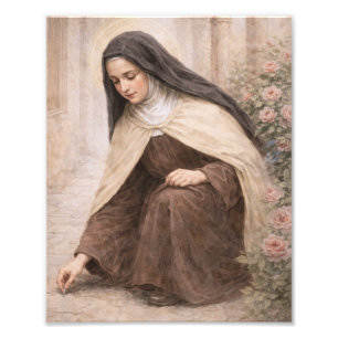 Impression Photo Sainte Thérèse de Lisieux "Petite Voie"