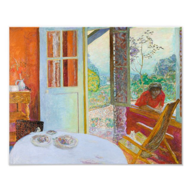 Impression Photo Salle à manger dans le pays | Paul Bonnard | (Devant)