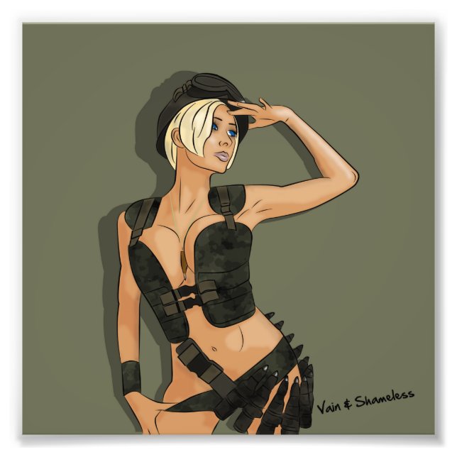 Impression Photo Salute ! (Devant)