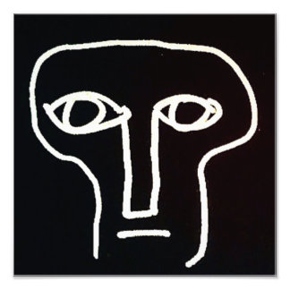 Impression Photo "Sam" en noir et blanc