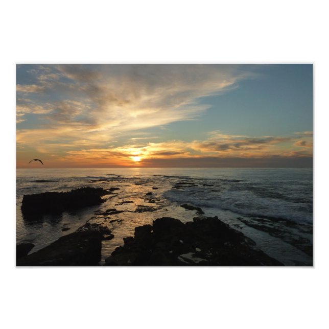 Impression Photo San Diego Sunset (Devant)