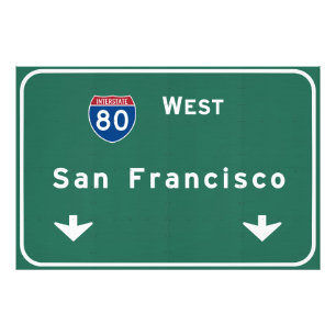 Impression Photo San Francisco California ca Interstate Highway :