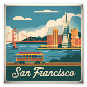 Impression Photo San Francisco USA vintage