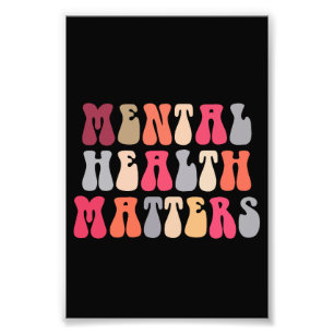 Impression Photo Santé Mentale Importe Femme Thérapeute Autisme