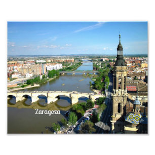 Impression Photo Saragosse, Aragon, Espagne
