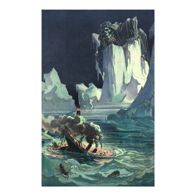 Impression Photo Sargasso Sea Grim Reaper & Sinking du Titanic (Devant)