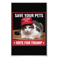 Sauvez Vos Animaux Votez Trump Élection USA Citati