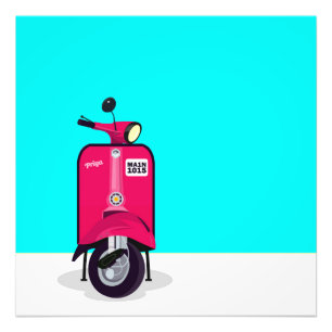 Impression Photo Scooter Bajaj - Priya