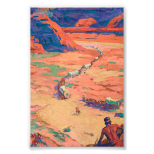Impression Photo Scouter les intrus par Maynard Dixon