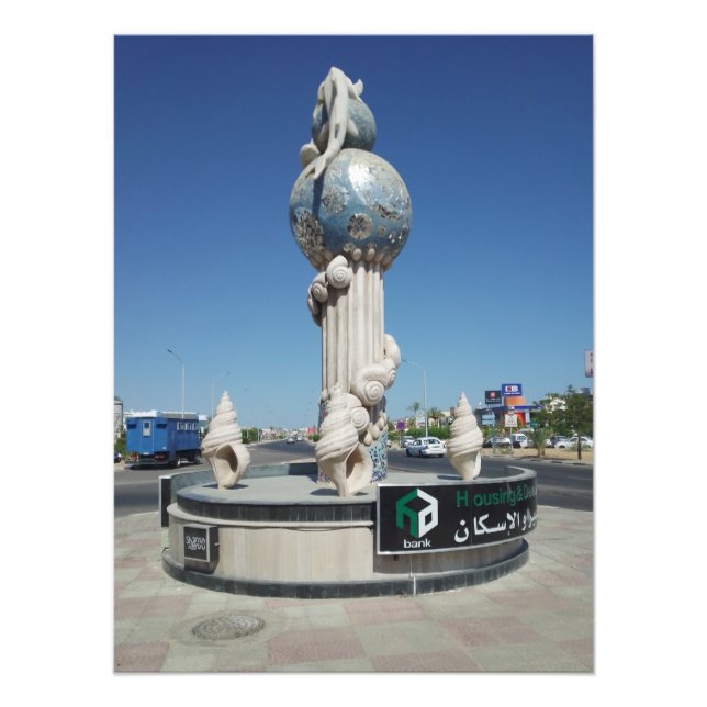 Impression Photo Sculpture aux marins (Devant)